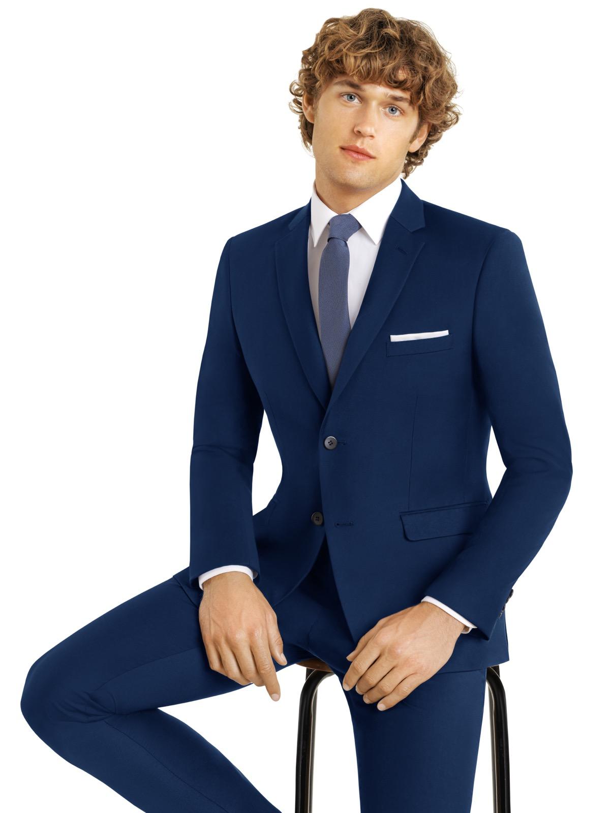 Brighton Navy Suit Baryames Tuxedo